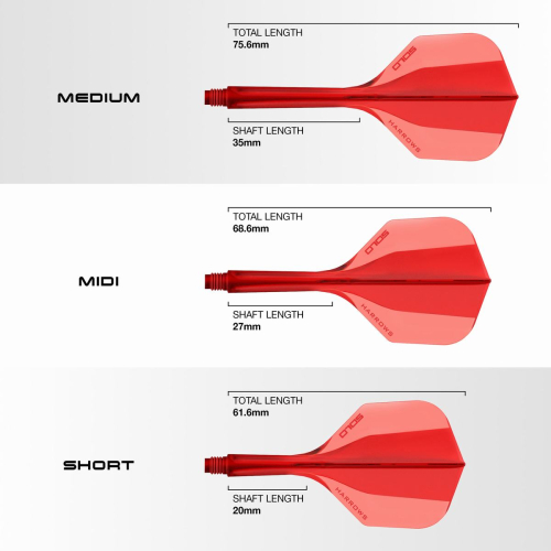 Preview: Harrows SOLO 6 Flights rot